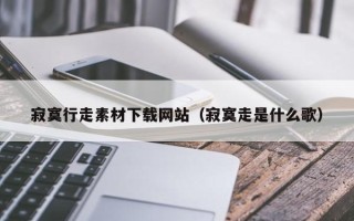 新乡寂寞行走素材下载网站（寂寞走是什么歌）